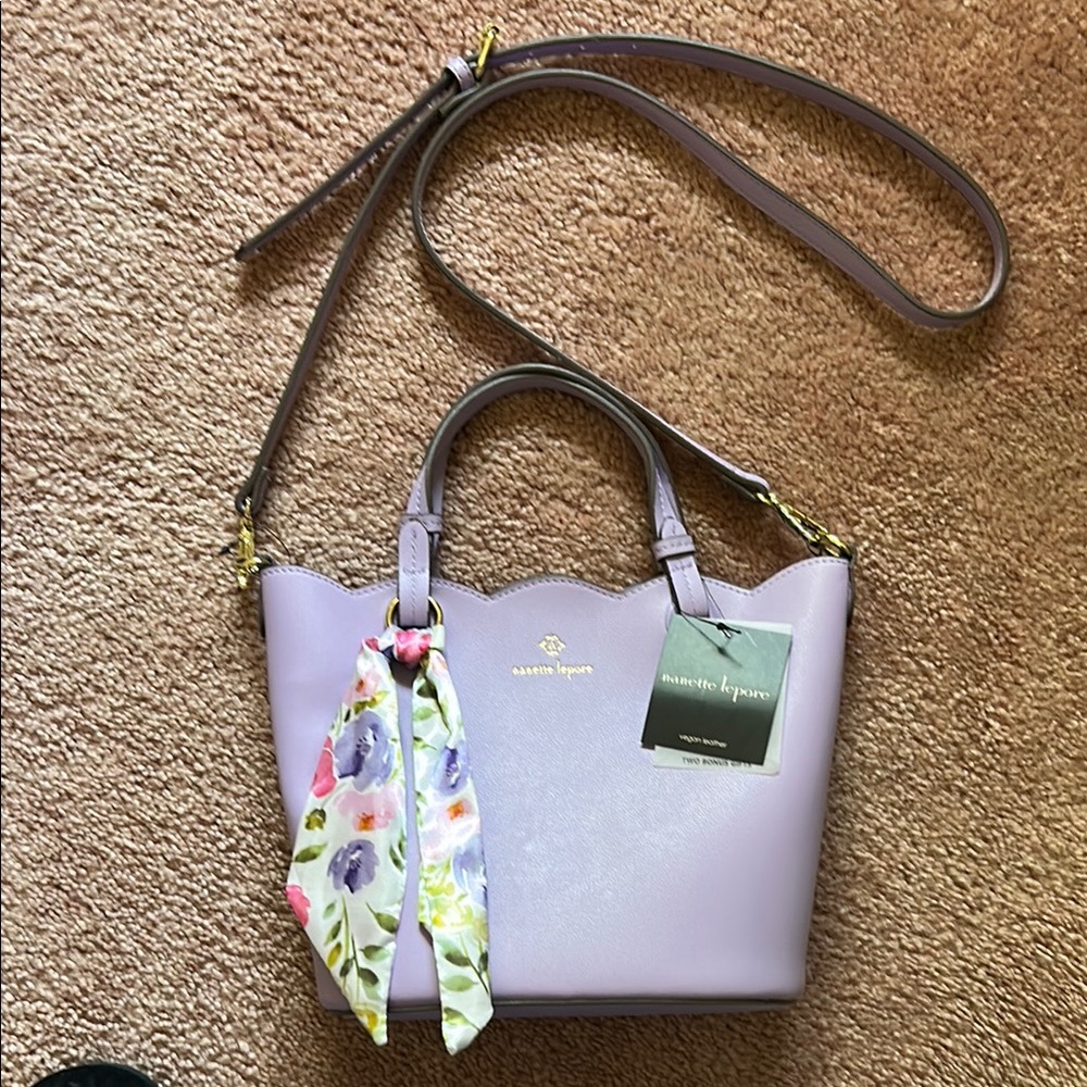 Nanette Lepore Lavender Bag